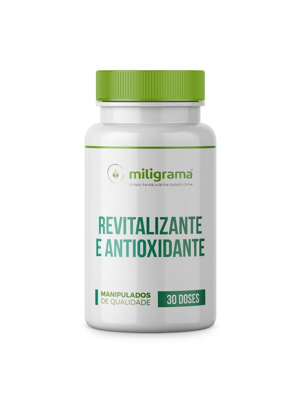 Suplemento Antioxidante Pomegranate 100mg Revitalizante 30 Doses Miligrama