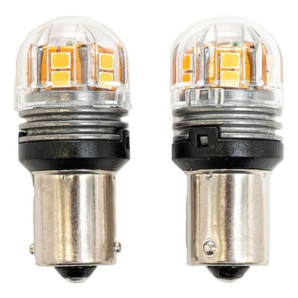 Lâmpada LED Automotiva Dianteira e Traseira F103 Compatível com Diversos Veículos Amarelo Fluxo 380 LUMENS Electra Lâmpada LED Automotiva Dianteira e Traseira F103 Compatível com Diversos Veículos Amarelo Electra
