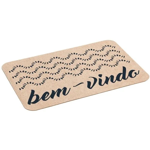 Capacho Alklin Home Clássico Ondas 40X60Cm