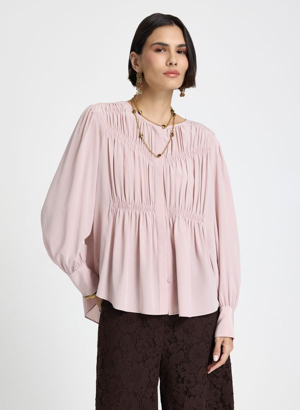 Blusa Le Lis Roxy Seda Feminina 38
