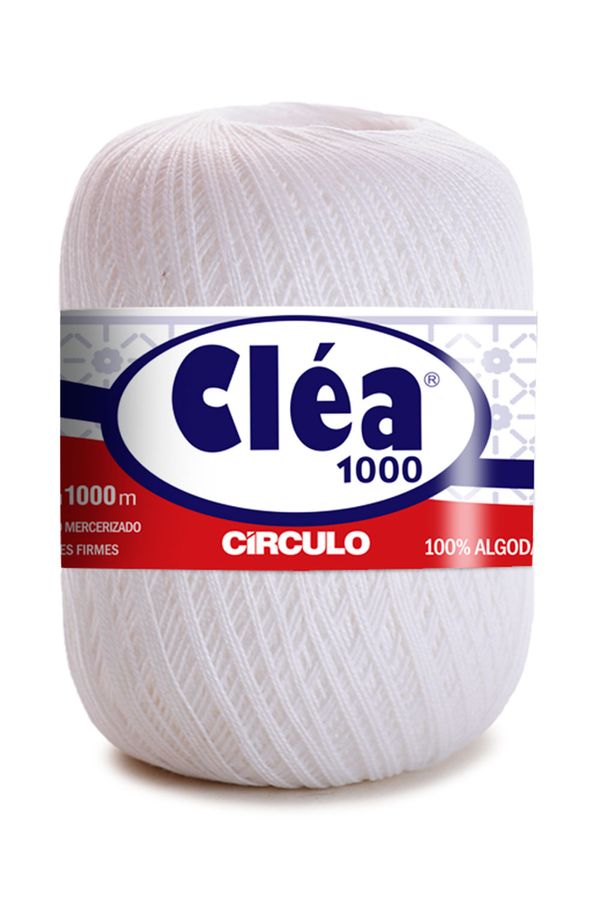 Linha Cléa 1000m Nº8/2 8001 Branca