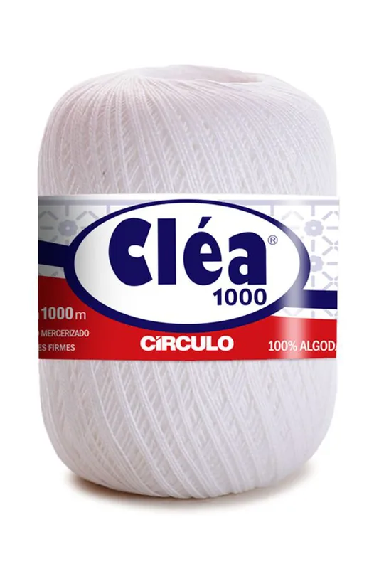 Linha Cléa 1000m Nº8/2 8001 Branca