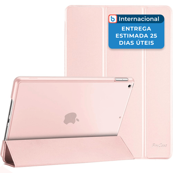 Capa Para Ipad 10,2 9° Geração Procase Rosa A-MBI