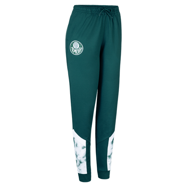 Calça Iconic SEP Puma 22/23 - Feminina - Verde e Branco - EGG