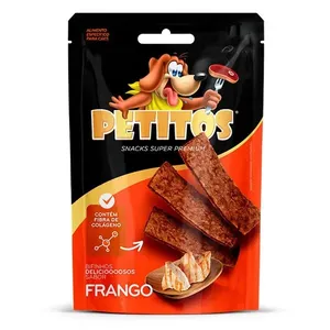 Petisco Bifinho Petitos Para Cães Frango Caixa 20 Unidades 60g (MP)