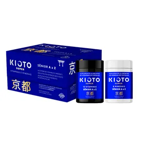Suplemento Alimentar Kioto Super Sênior A-Z Vitaminas e Minerais 30 Cápsulas
