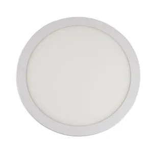 Painel LED de Embutir Slim Redondo Luz Branca Bivolt Bronzearte Painel de LED Embutir Slim 24W 29,5cm 2040 Lúmens Luz Branca