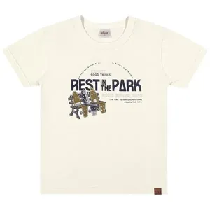 Camiseta Infantil Elian 4 Natural (MP)
