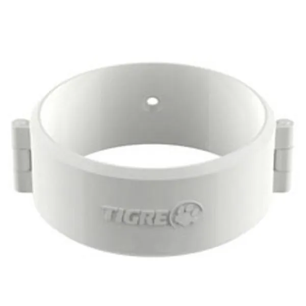 Abraçadeira Circular Aquapluv Branca Beiral 88mm - 32048854 - Tigre Abracadeira Para Condutor Aquapluv 88mm Branca Tig