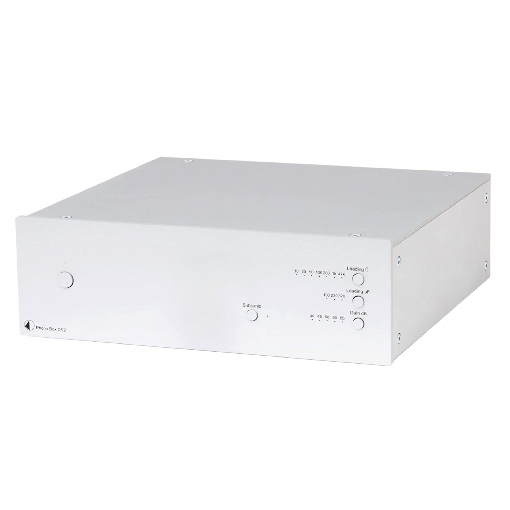 Pro-Ject Box Design Phono Box DS2 Pré Amplificador Premium MM &amp; MC ( Silver )