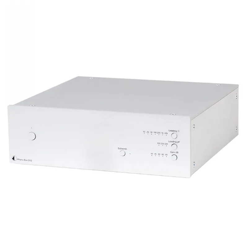 Pro-Ject Box Design Phono Box DS2 Pré Amplificador Premium MM &amp; MC ( Silver )