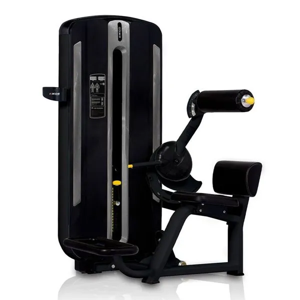 Banco Lombar para Musculação IFS52 com Contador Digital e Carga 130kg Preto Kikos Banco Lombar para Musculação IFS52 Carga 130kg Estrutura Reforçada Preto Kikos