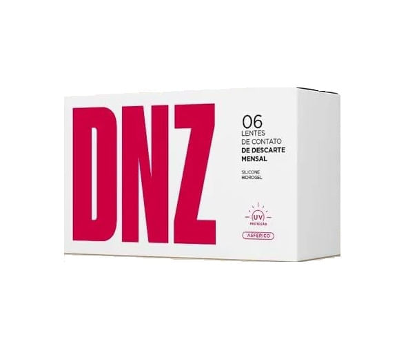 Lentes de Contato DNZ Mensal 3 Pares +0,25