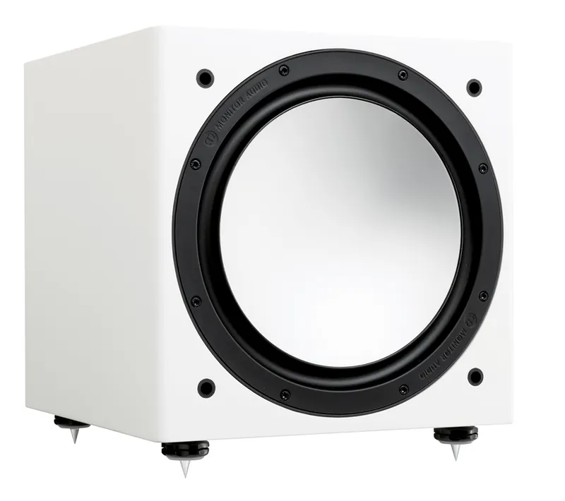 Subwoofer Monitor Audio Silver W12 Ativo 500w ( Branco Alto Brilho )