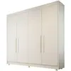 Guarda-Roupa Europa Palermo com 4 Portas e 3 Gavetas Off White