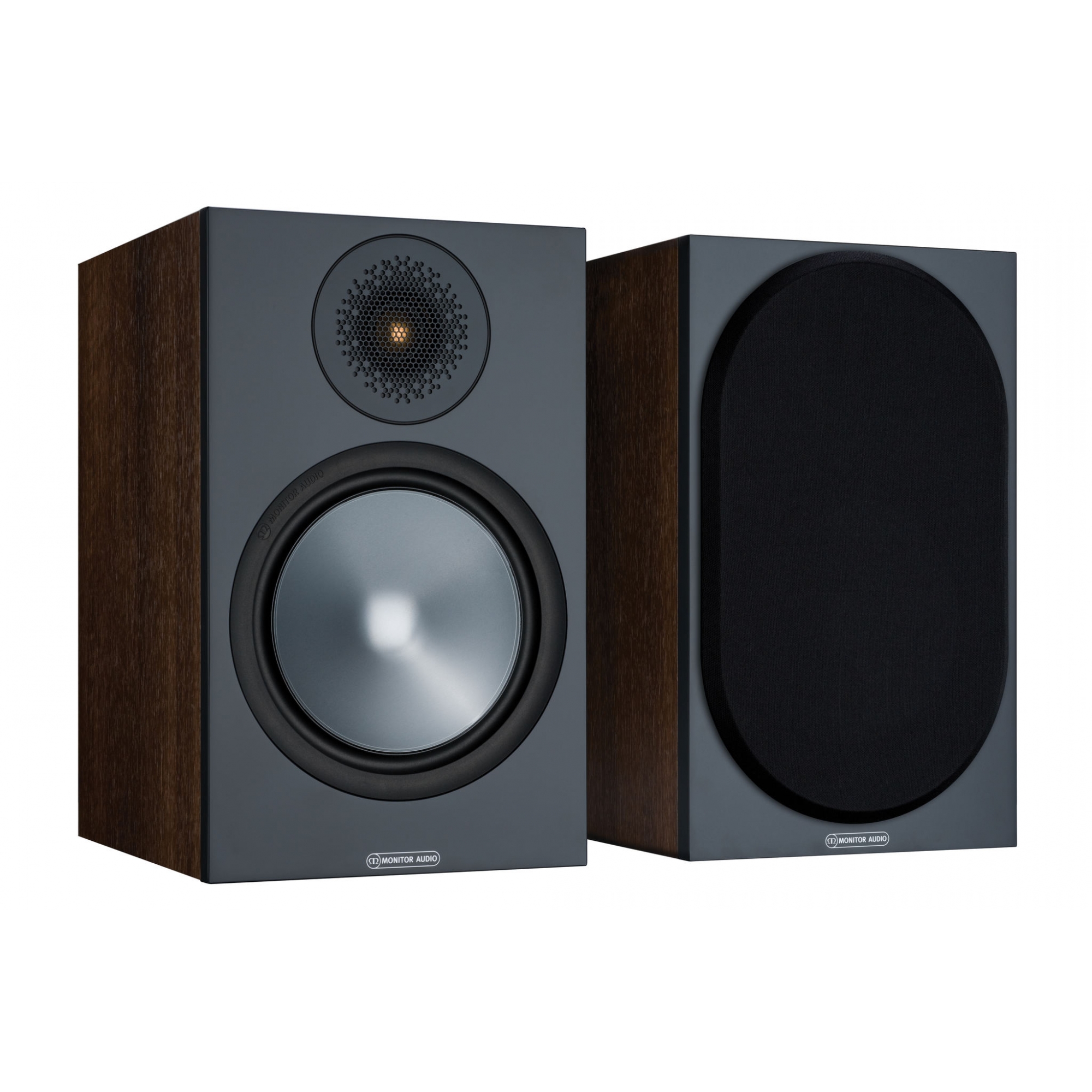 Monitor Audio Bronze 100 (6G) Par Caixas Acústicas 100W ( Walnut )