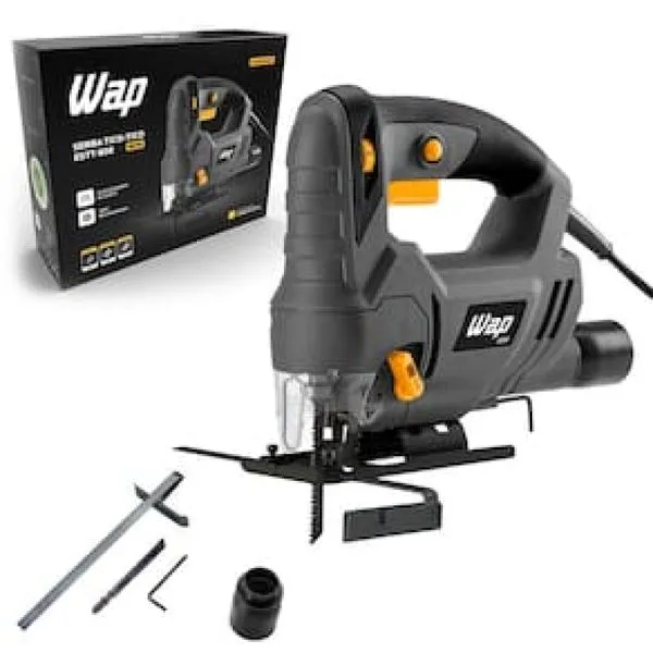 Serra Tico-Tico WAP ESTT 800 6 Velocidades 800W com Acessórios 220