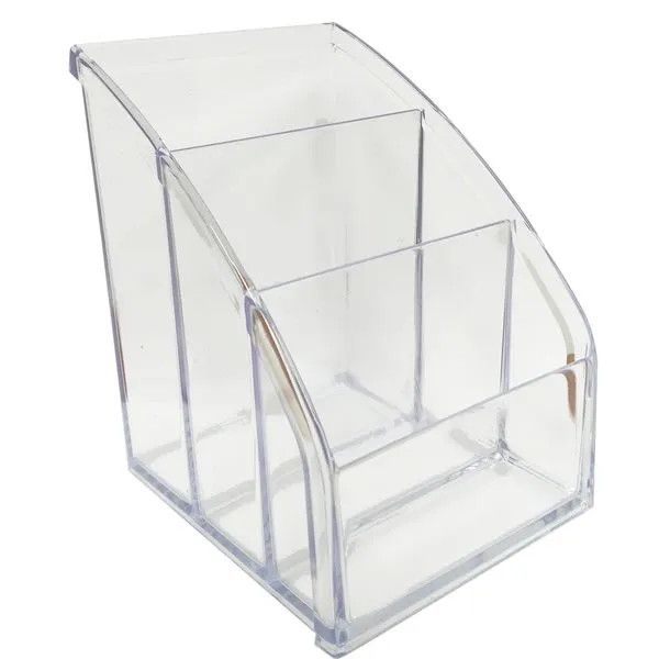 Organizador Multiuso Plástico Transparente 10330068 - Waleu