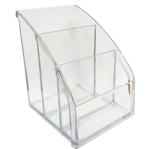 Organizador Multiuso Plástico Transparente 10330068 - Waleu