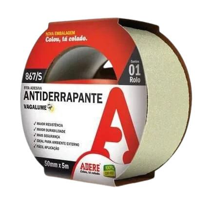 Fita Antiderrapante Vagalume 867S 50Mmx5M Adere