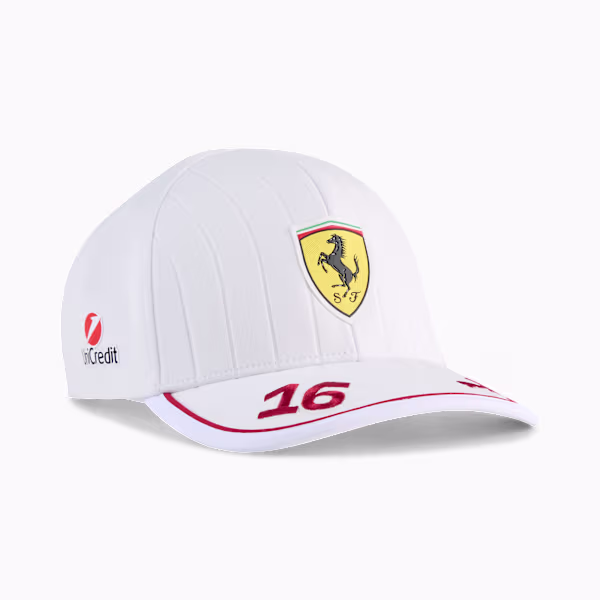 Boné Aba Curva Scuderia Ferrari Leclerc