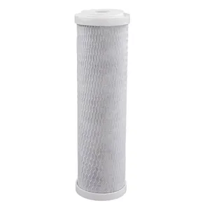 Refil para Filtro Acquabios Carbon Block 9.3/4" 120 L/h Refil Para Filtro 120 LT/H POU Carbon Block 9.3/4 Acquabios