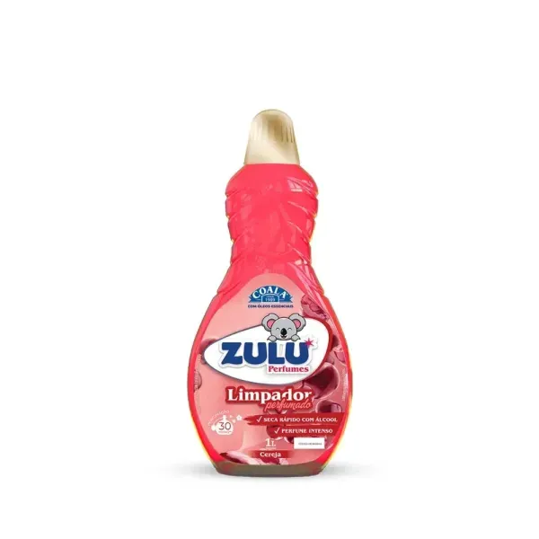 LIMPADOR PERFUMADO ZULU COALA CEREJA 1L