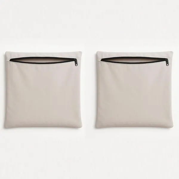 KIT 2 Capa de Almofada 42cm Decorativa Suede Sofá Poltrona