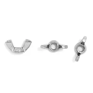 Porca Borboleta para Estante de Pratos de Bateria SC-13E Rosca 8MM com 5 Peças Prata Gibraltar Porca Borboleta Estante de Pratos SC-13E 8MM 5 Peças Prata Gibraltar