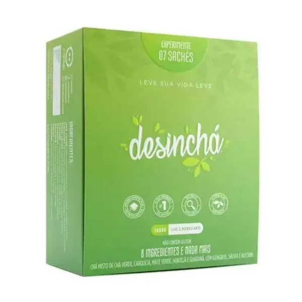 Chá Desinchá Dia 7 Sachês