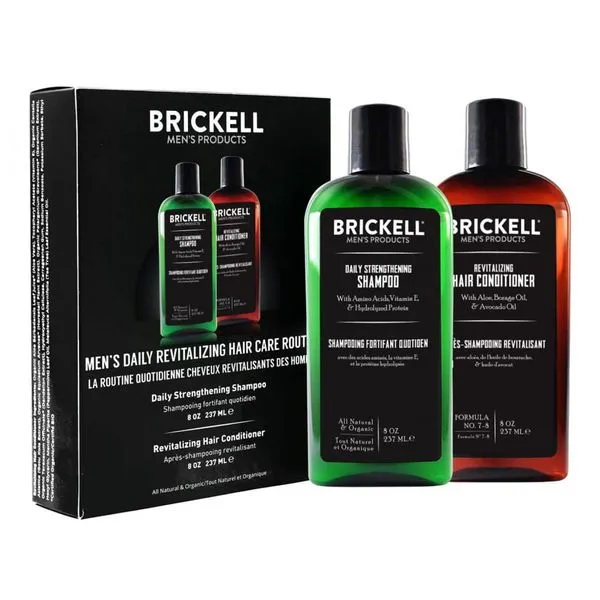 Shampoo E Condicionador Para Homens Revitaliza Força E Volume Orgânico 237ml