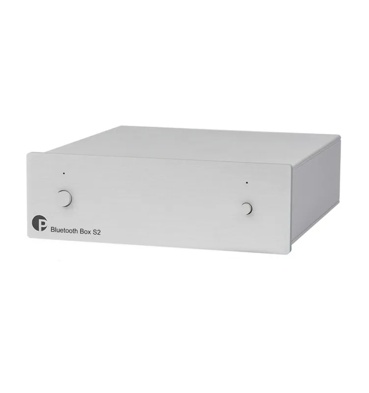 Pro-Ject Bluetooth Box S2 Receptor de áudio audiófilo aptX ( Silver )