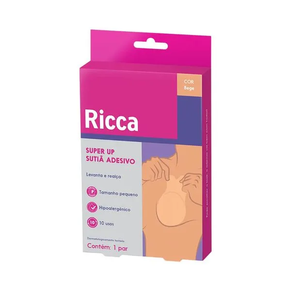 Sutiã Adesivo Ricca P Bege Sutia Ades Ricca P Bege 3435