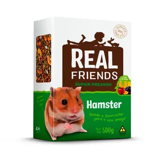 Ração Real Friends com Frutas Hamster Zootekna 500g