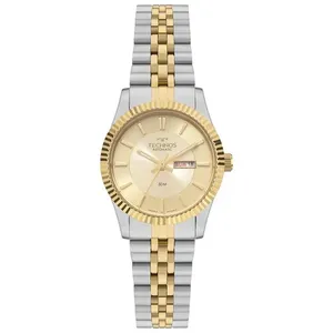 Relógio Technos Automatico Feminino Riviera Bicolor - 6T51AB/1X 6T51AB/1X