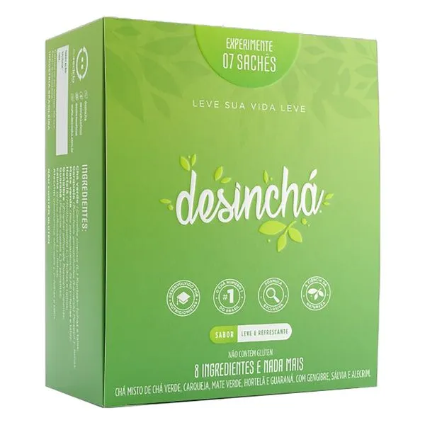 Chá Desinchá Dia 7 Sachês 10,5g