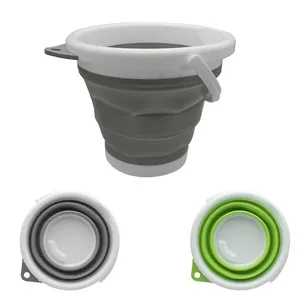 Balde 5L Retrátil Plástico Sortido CK3500 - Clink