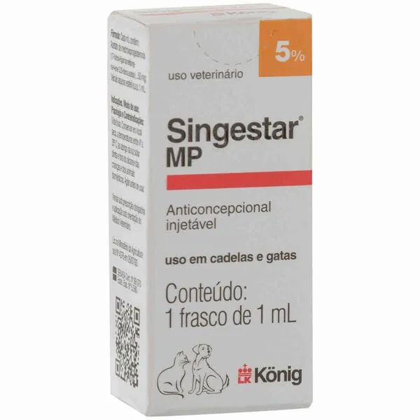Anticoncepcional Singestar Konig Injetável 1ML (MP)