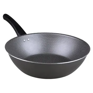 Frigideira 28cm Antiaderente Wok Grafite Luz