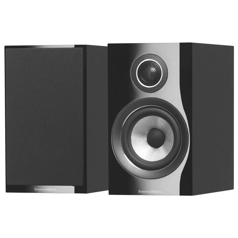 Bowers &amp; Wilkins 707 S2 Bookshelf Caixa Acústica ( Gloss Black, Par )