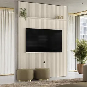 Painel Piso-teto 1 Prateleira New Interlagos Off White