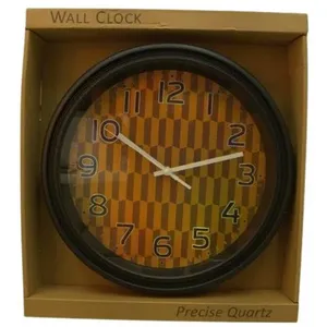 Relógio De Parede Latcor Laranja USH0125C