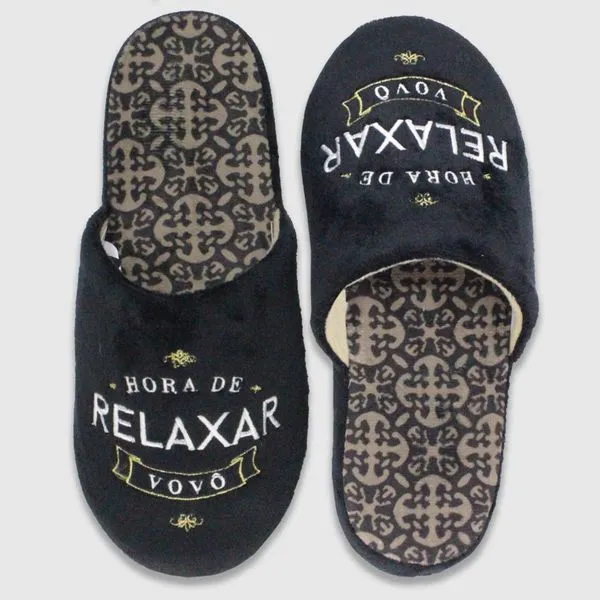Chinelo Avô Carinho e Sabedoria- ZonaCriativa M / UNICA