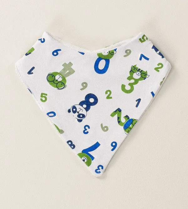 Babador Bandana Atoalhado Números Números