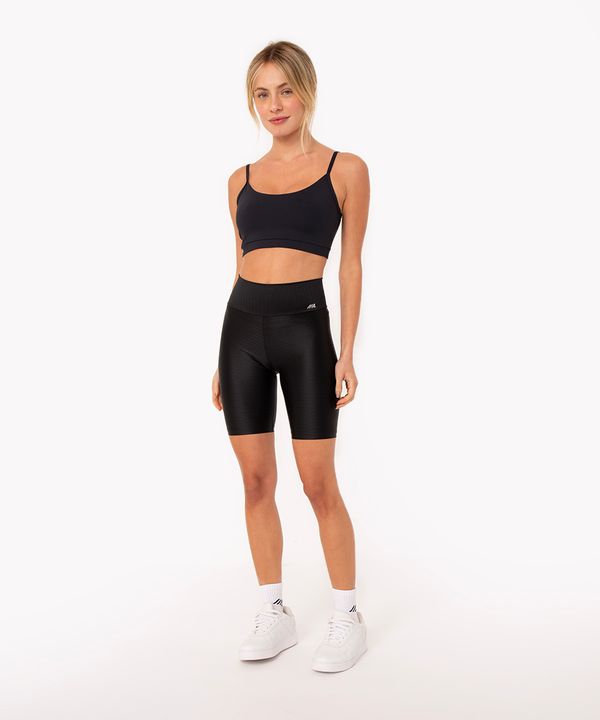 bermuda texturizada esportiva preta G