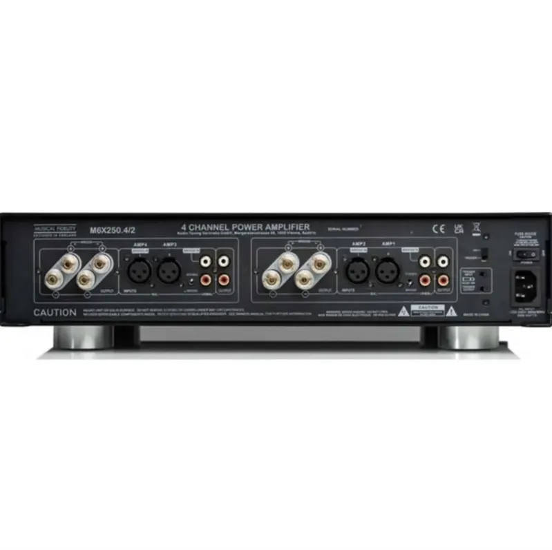 Amplificador Musical Fidelity M6x 250.4/2 multicanal 2 Canais 250 watts - 115v