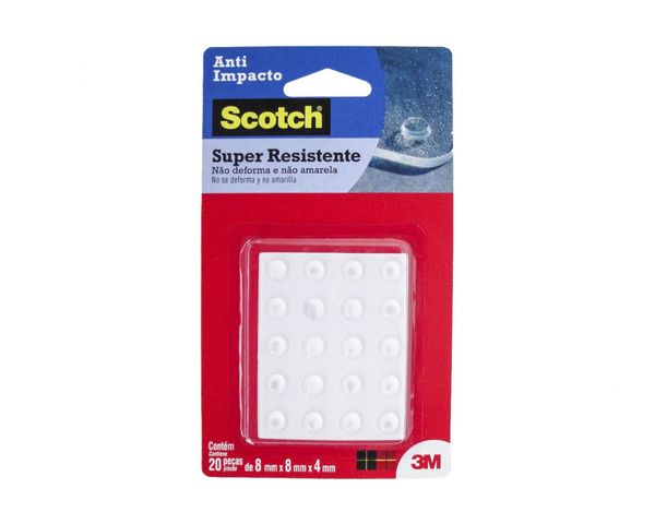 Batente Protetor 3M A Peq 20Pcs Blister