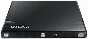 Lite-on Gravador de DVD Externo 8x Slim Writer EBAU108-01 Preto