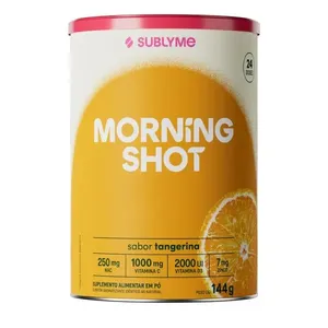 Morning Shot Sublyme Sabor Tangerina 144g Sublime 24 Doses