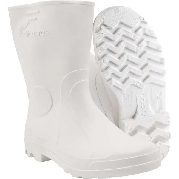 Bota de PVC Cano Curto Branca sem Forro BPCC28 - VULCABRAS 40